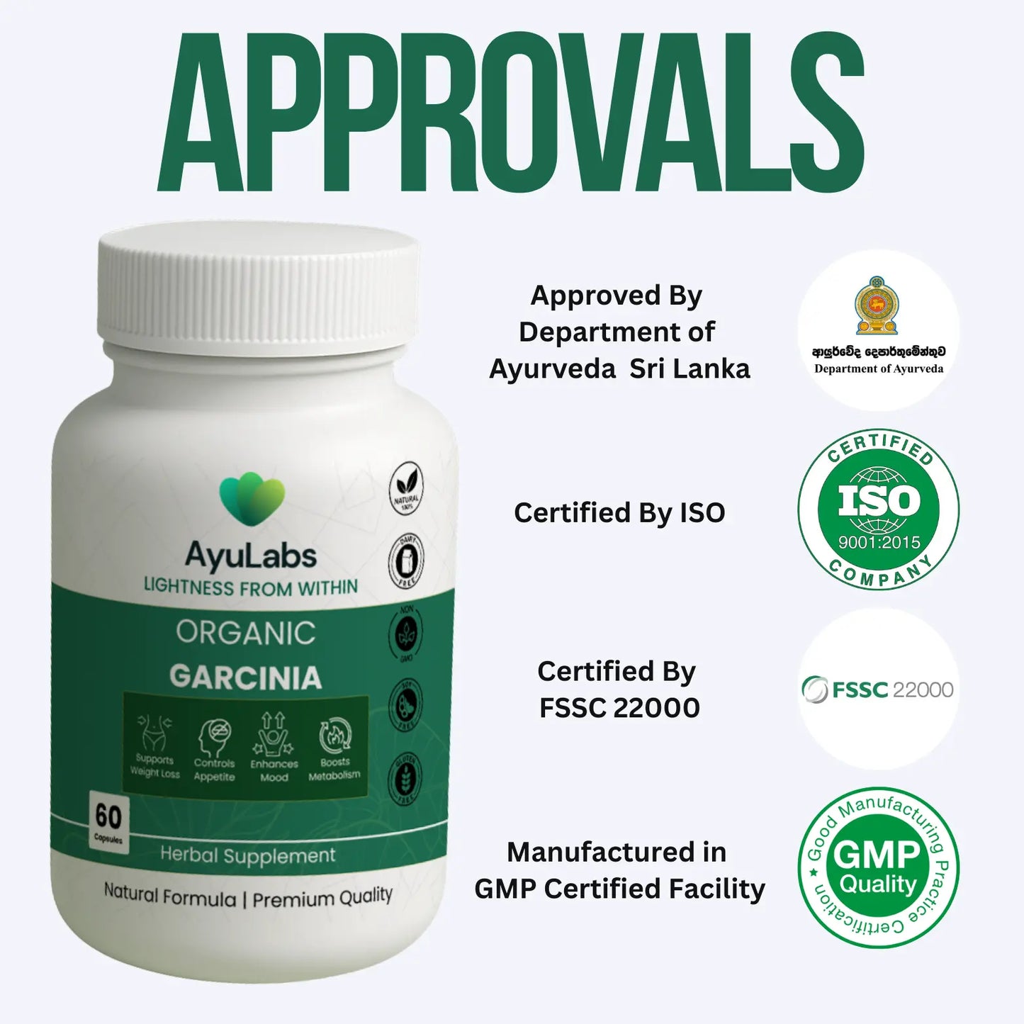 Organic Garcina - 60 Capsules