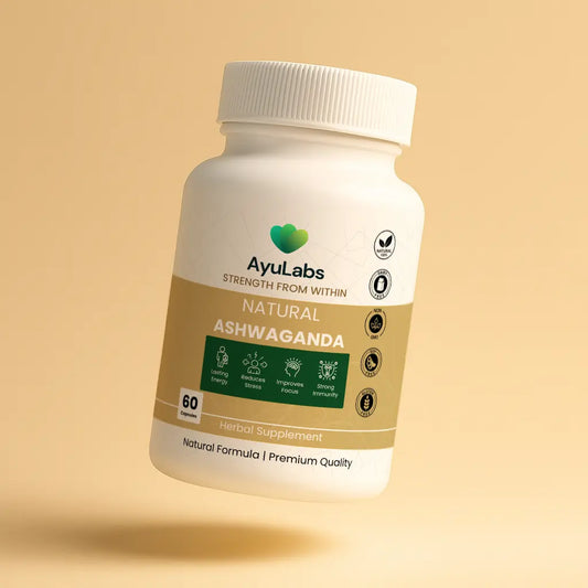 Natural Ashwagandha - 60 Capsules