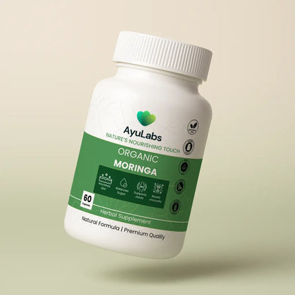 Organic Moringa - 60 Capsules
